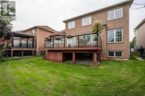 Spacious Fully Fenced Backyard - 2366 Valleyridge Drive, Oakville, ON - Outdoor With Deck Patio Veranda With Exterior