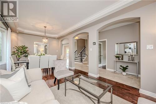 Formal Living & Dining (combined) - 2366 Valleyridge Drive, Oakville, ON - Indoor Photo Showing Living Room