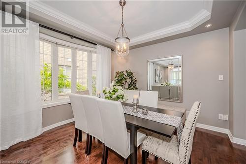 Formal Living & Dining (combined) - 2366 Valleyridge Drive, Oakville, ON - Indoor Photo Showing Dining Room