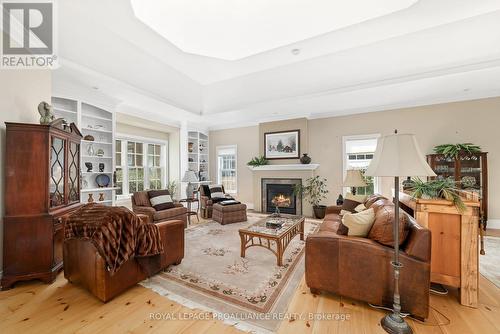 23 Main Street, Prince Edward County (Picton), ON - Indoor Photo Showing Living Room With Fireplace