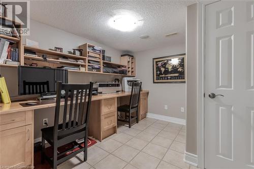 Built-in Desk - 641 Greenwood Drive Unit# 1, Burlington, ON - Indoor Photo Showing Office