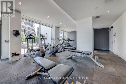 615 - 10 De Boers Drive, Toronto, ON - Indoor Photo Showing Gym Room