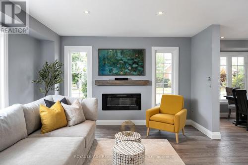 2042 Springdale Road, Oakville, ON - Indoor Photo Showing Living Room With Fireplace