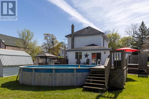 36 Ontario Street, Prince Edward County (Picton), ON - Outdoor With Above Ground Pool With Backyard With Exterior