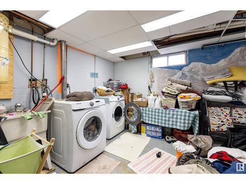 6416 150 Av Nw, Edmonton, AB - Indoor Photo Showing Laundry Room