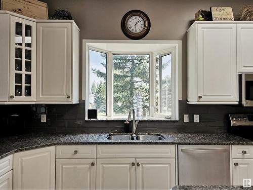 15821 132 St Nw, Edmonton, AB - Indoor Photo Showing Kitchen With Double Sink