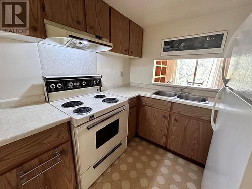 185 Chamberlain Crescent Unit# 313, Tumbler Ridge, BC - Indoor Photo Showing Kitchen With Double Sink