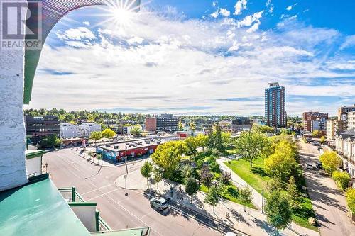 North facing balcony - 1203, 1514 11 Street Sw, Calgary, AB - Outdoor With View