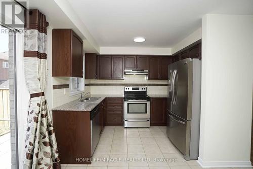 69 Teal Crest Circle, Brampton, ON - Indoor Photo Showing Kitchen With Double Sink