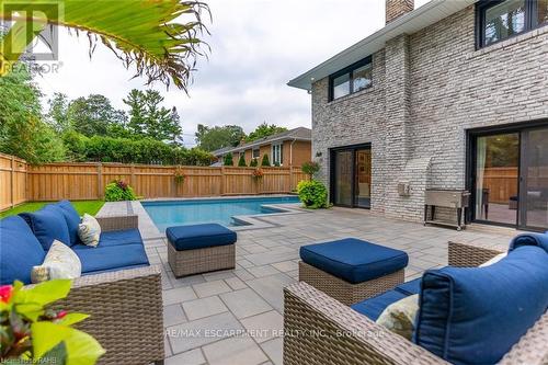 3410 Spruce Avenue, Burlington, ON - Outdoor With In Ground Pool With Exterior