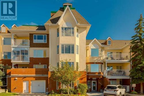 3309, 3000 Sienna Park Green Sw, Calgary, AB - Outdoor With Balcony With Facade