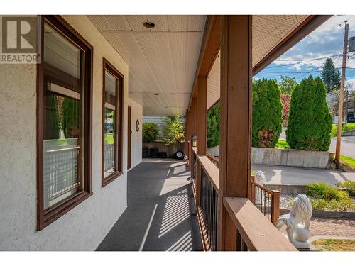 110 Cedar  Avenue, Fruitvale, BC - Outdoor With Deck Patio Veranda With Exterior