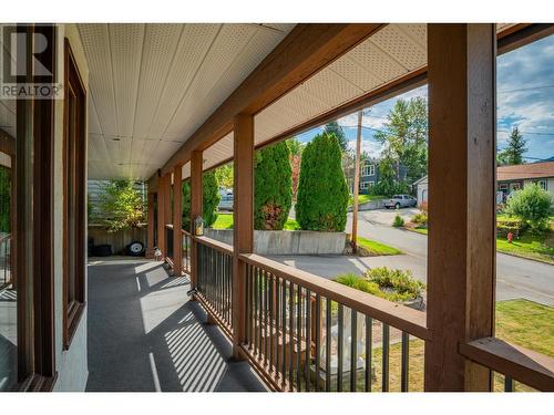 110 Cedar  Avenue, Fruitvale, BC - Outdoor With Deck Patio Veranda With Exterior