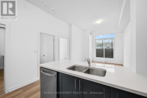 513 - 470 Dundas Street E, Hamilton, ON - Indoor Photo Showing Kitchen With Double Sink