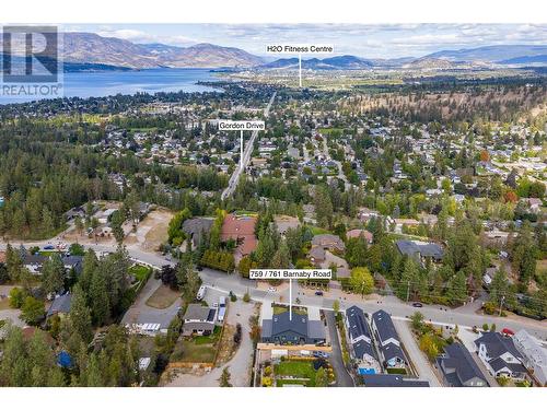 761 & 759 Barnaby Road, Kelowna, BC - Outdoor With View