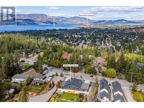 759 Barnaby Road, Kelowna, BC - Outdoor With View