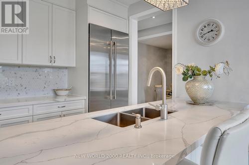 55 Bremner Street, Whitby, ON - Indoor Photo Showing Kitchen With Double Sink