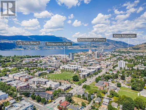 555 Rowcliffe Avenue Unit# 206, Kelowna, BC - Outdoor With Body Of Water With View