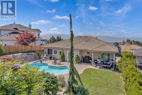 1003 Skeena Drive, Kelowna, BC - Outdoor With In Ground Pool With Deck Patio Veranda