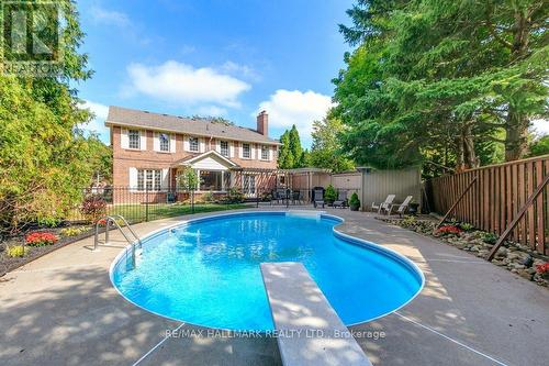 3538 Kingbird Court, Mississauga, ON - Outdoor With In Ground Pool With Backyard