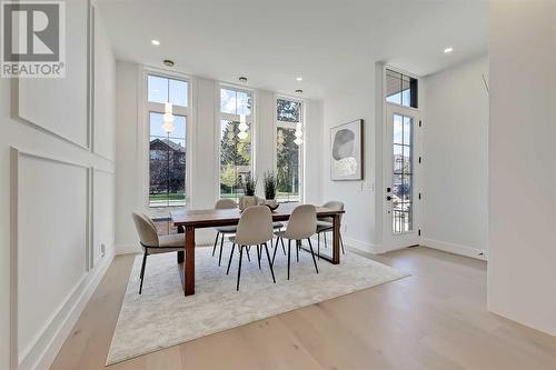 2418 32 Street Sw, Calgary, AB - Indoor Photo Showing Dining Room