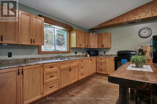 304 Clarkson Road, Cramahe, ON - Indoor Photo Showing Kitchen With Double Sink