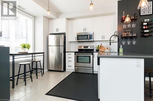 5030 Corporate Drive Unit# 1, Burlington, ON - Indoor Photo Showing Kitchen With Stainless Steel Kitchen