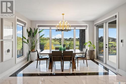 205 Greenbryre Lane, Greenbryre, SK - Indoor Photo Showing Dining Room