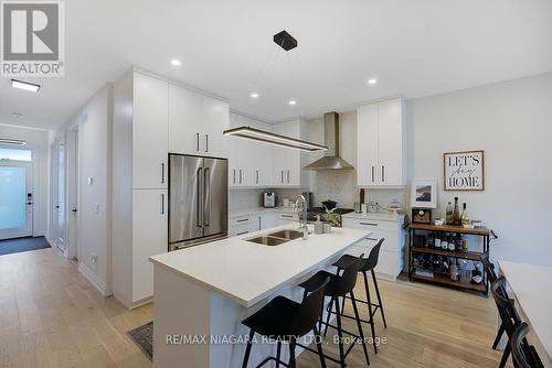 6 - 8974 Willoughby Drive, Niagara Falls, ON - Indoor Photo Showing Kitchen With Double Sink