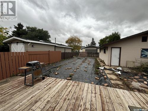 629 Lisgar Avenue, Saskatoon, SK - Outdoor With Deck Patio Veranda