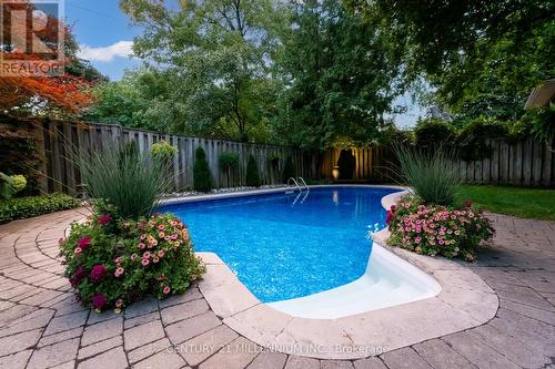 22 Frederick Street, Brampton, ON - Outdoor With In Ground Pool With Deck Patio Veranda With Backyard