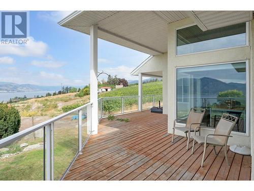 1201 Gawne Road, Naramata, BC - Outdoor With Deck Patio Veranda With View With Exterior