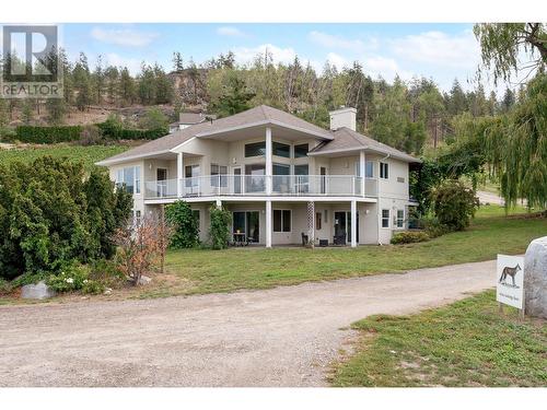 1201 Gawne Road, Naramata, BC - Outdoor With Deck Patio Veranda With Facade