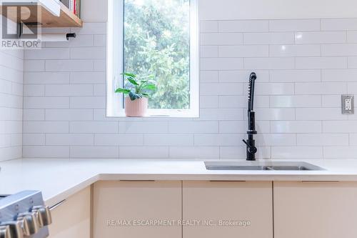 85 Breadalbane Street, Hamilton, ON - Indoor Photo Showing Kitchen With Double Sink