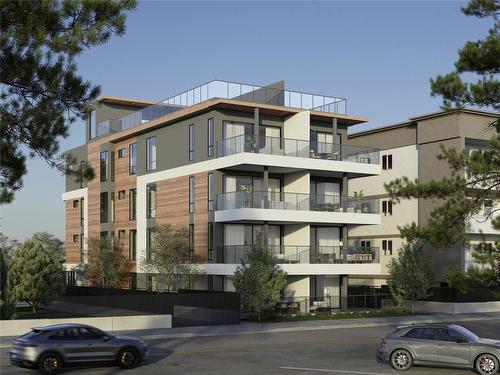 302-602 Lakeshore Drive, Penticton, BC - Outdoor With Balcony With Facade