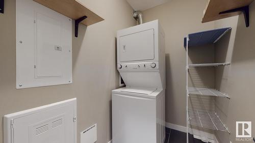 #417 10611 117 St Nw, Edmonton, AB - Indoor Photo Showing Laundry Room