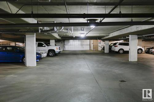 #417 10611 117 St Nw, Edmonton, AB - Indoor Photo Showing Garage