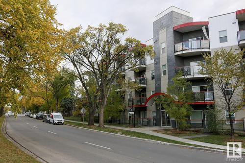 #417 10611 117 St Nw, Edmonton, AB - Outdoor With Facade