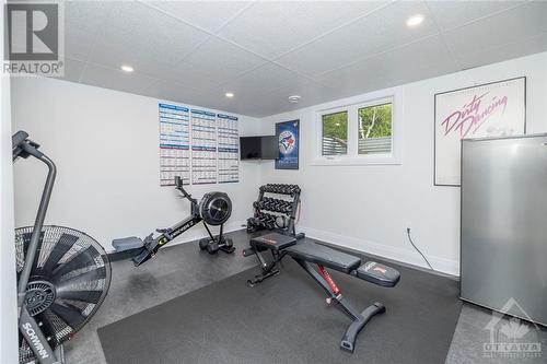 4035 Roger Stevens Drive, Ottawa, ON - Indoor Photo Showing Gym Room