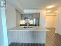 602 - 4130 Parkside Village Drive, Mississauga, ON  - Indoor Photo Showing Kitchen With Stainless Steel Kitchen With Double Sink 