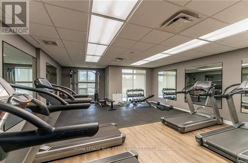 628 - 2490 Old Bronte Road, Oakville, ON - Indoor Photo Showing Gym Room