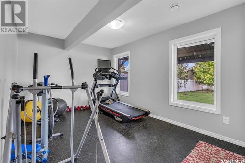 616 Thiessen Street, Warman, SK - Indoor Photo Showing Gym Room