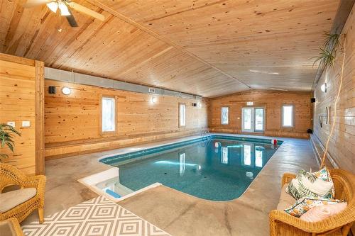 5682 202 Hwy Highway, Gonor, MB - Indoor Photo Showing Other Room With In Ground Pool