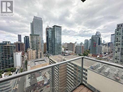 2302 - 21 Balmuto Street, Toronto, ON - Outdoor With Balcony With View