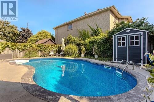 96 Laurendale Avenue, Hamilton, ON - Outdoor With In Ground Pool With Backyard