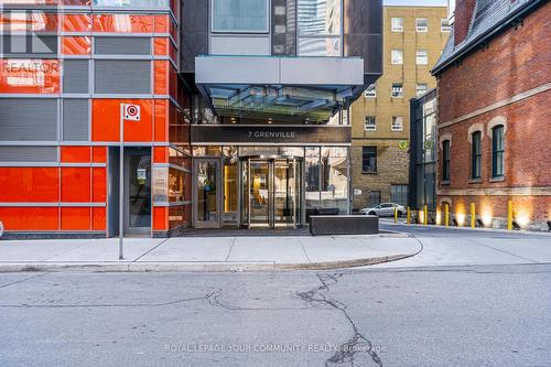 6005 - 7 Grenville Street, Toronto, ON - Outdoor With Facade