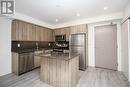 308 - 58 Lakeside Terrace, Barrie, ON  - Indoor Photo Showing Kitchen With Stainless Steel Kitchen 