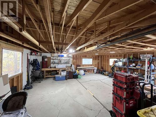 5116 Sunset Drive, Fort Nelson, BC - Indoor Photo Showing Garage