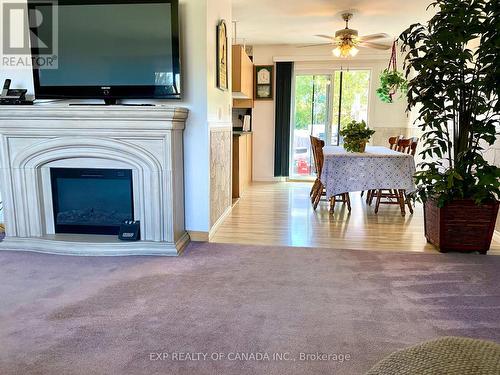 820 Denise Street, Timmins, ON - Indoor Photo Showing Living Room With Fireplace