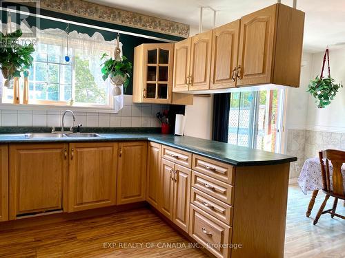 820 Denise Street, Timmins, ON - Indoor Photo Showing Kitchen With Double Sink